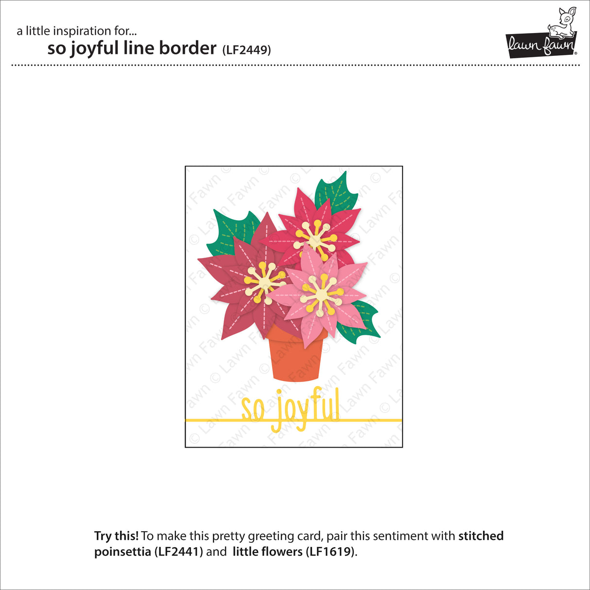 so joyful line border