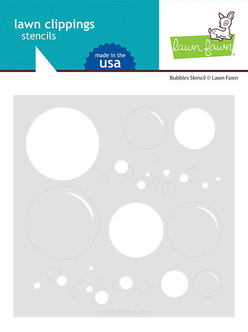 bubbles stencil