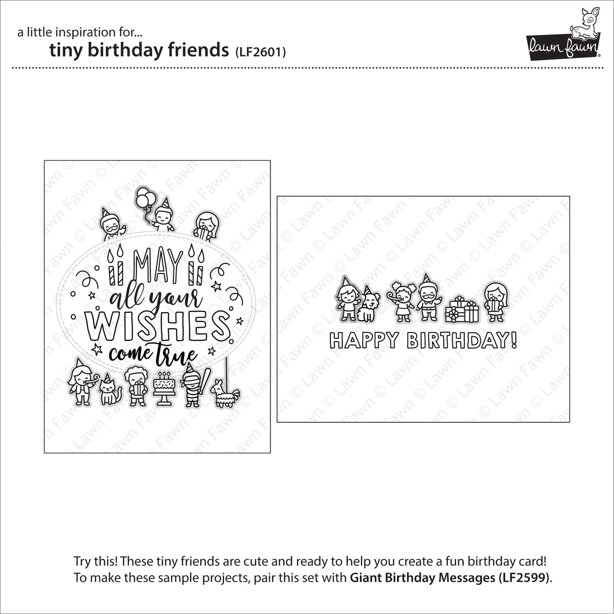 tiny birthday friends