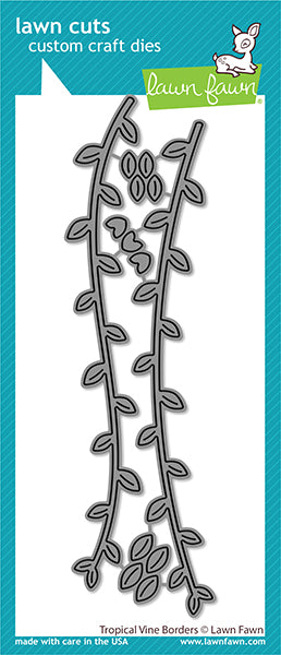 _tropical vine borders_