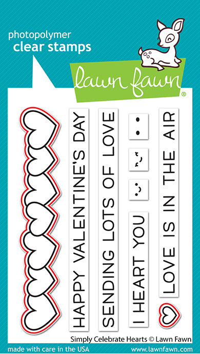 simply celebrate hearts lawn cuts