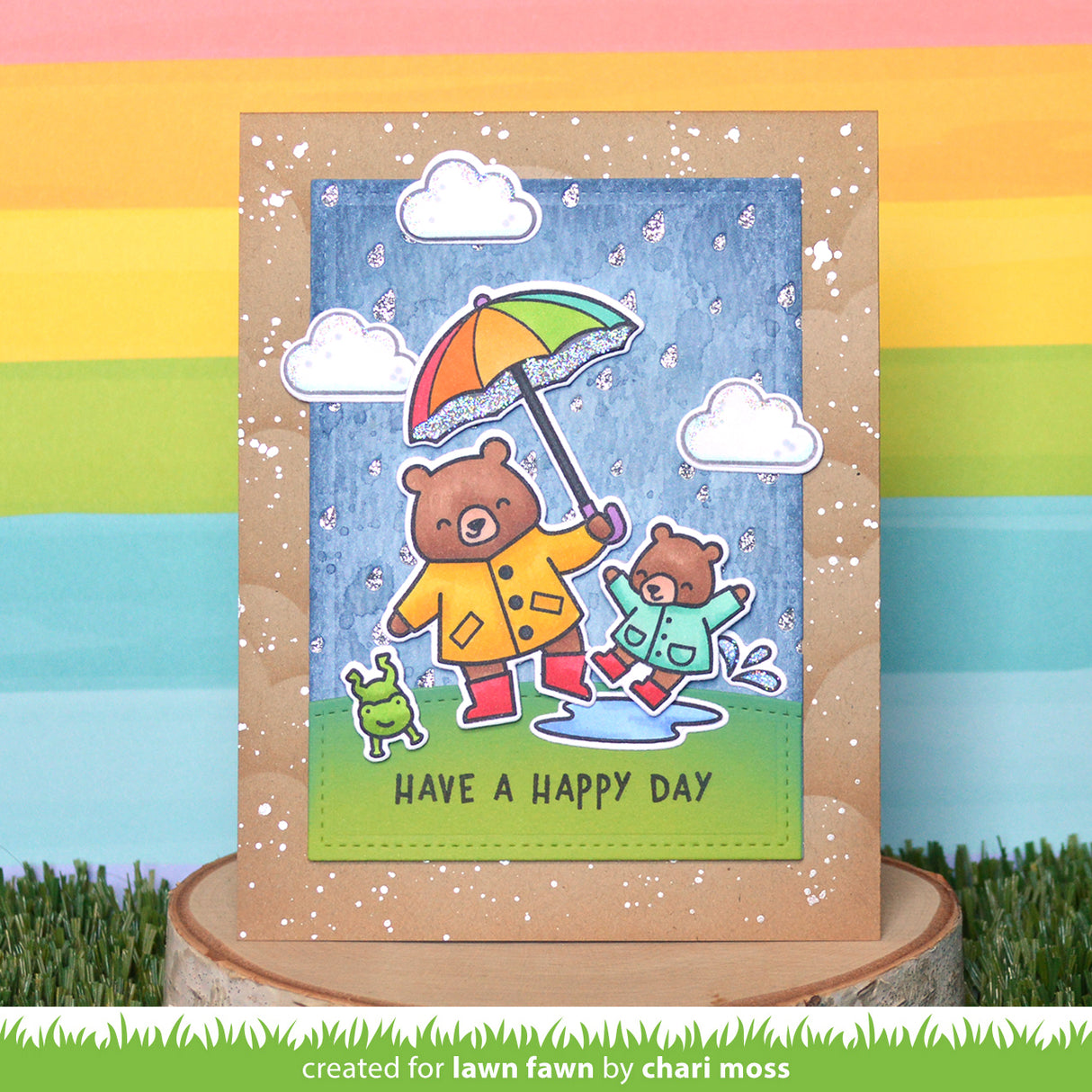 beary rainy day