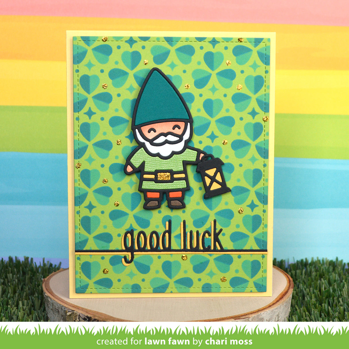 good luck line border