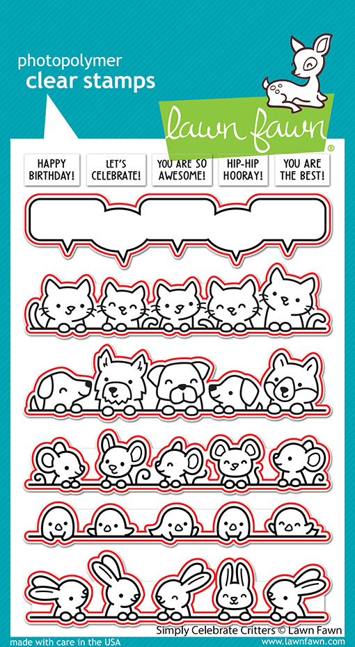 simply celebrate critters lawn cuts