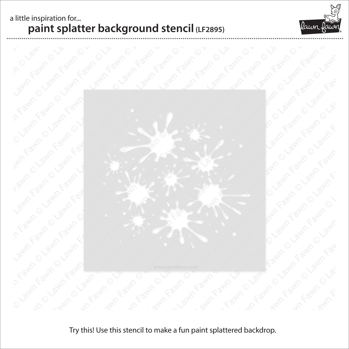 paint splatter background stencil