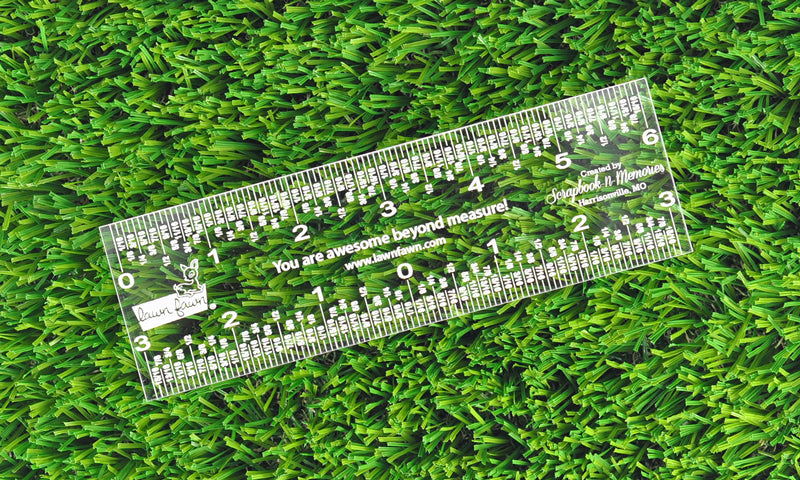 zero centering 6" ruler