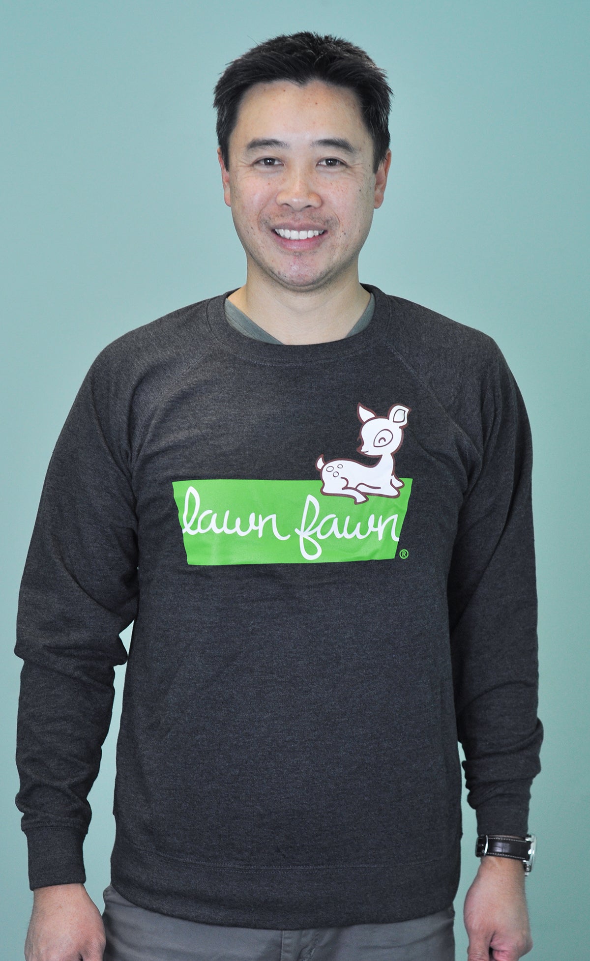 lawn fawn sweatshirt - large