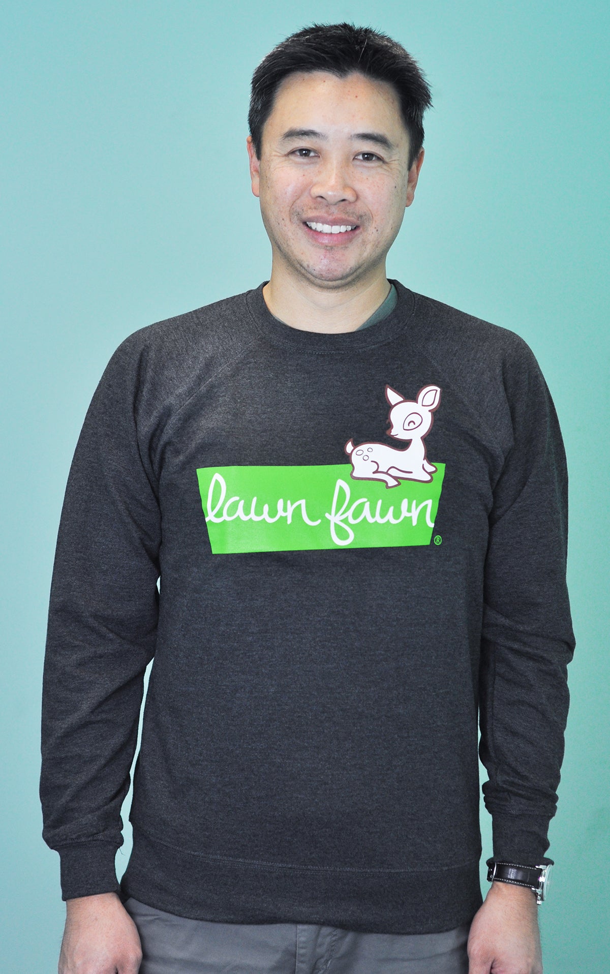 lawn fawn sweatshirt - medium