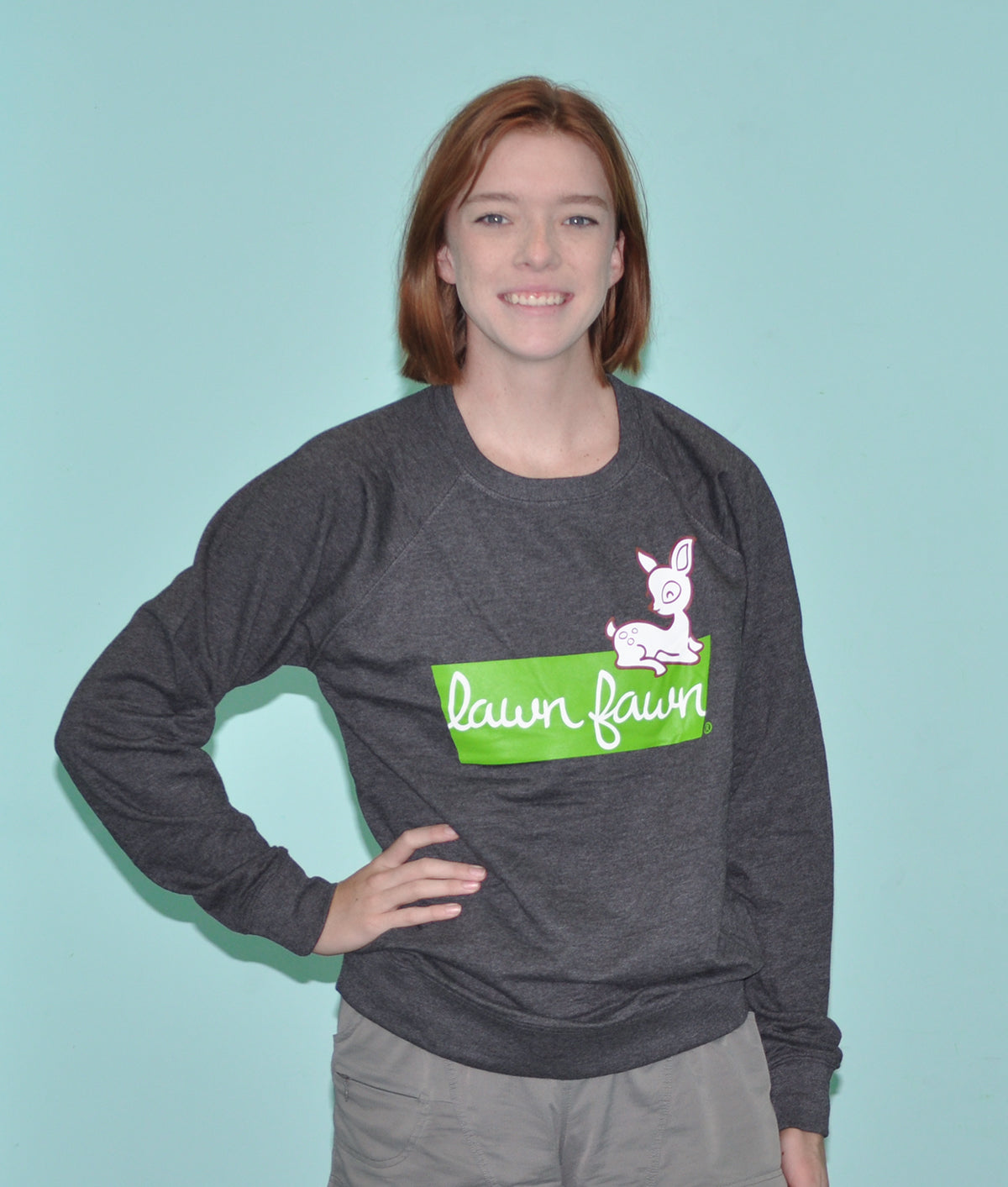 lawn fawn sweatshirt - small