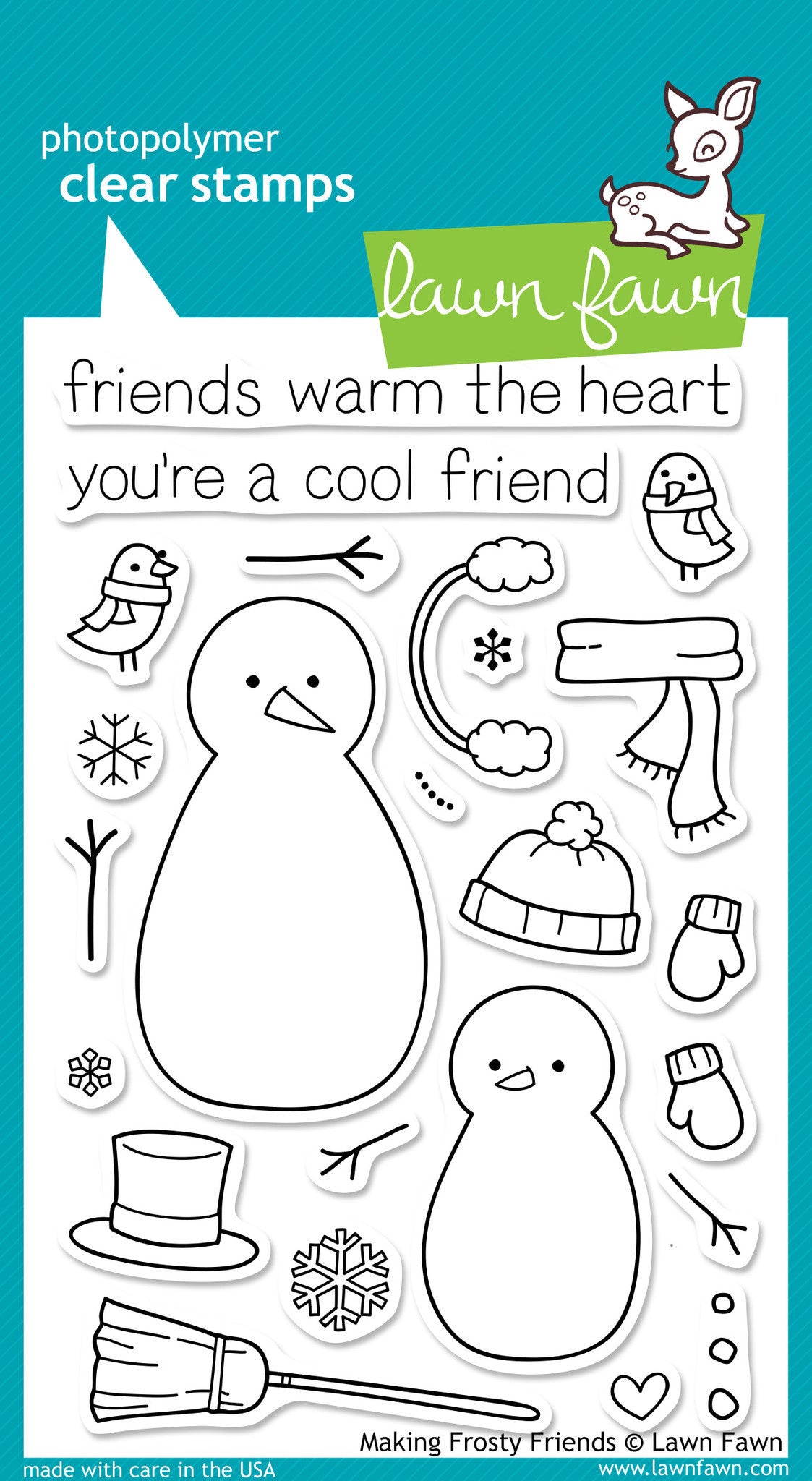 making frosty friends