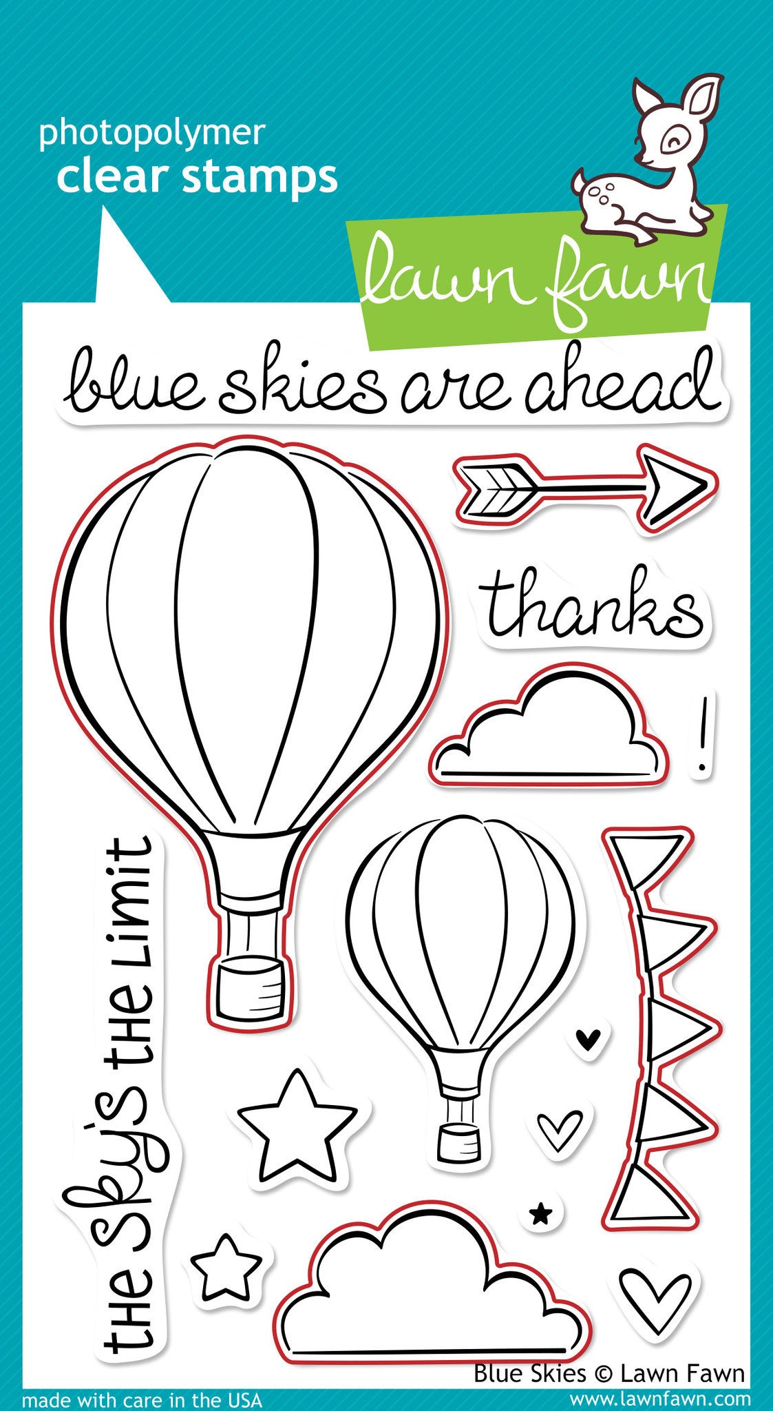 blue skies lawn cuts