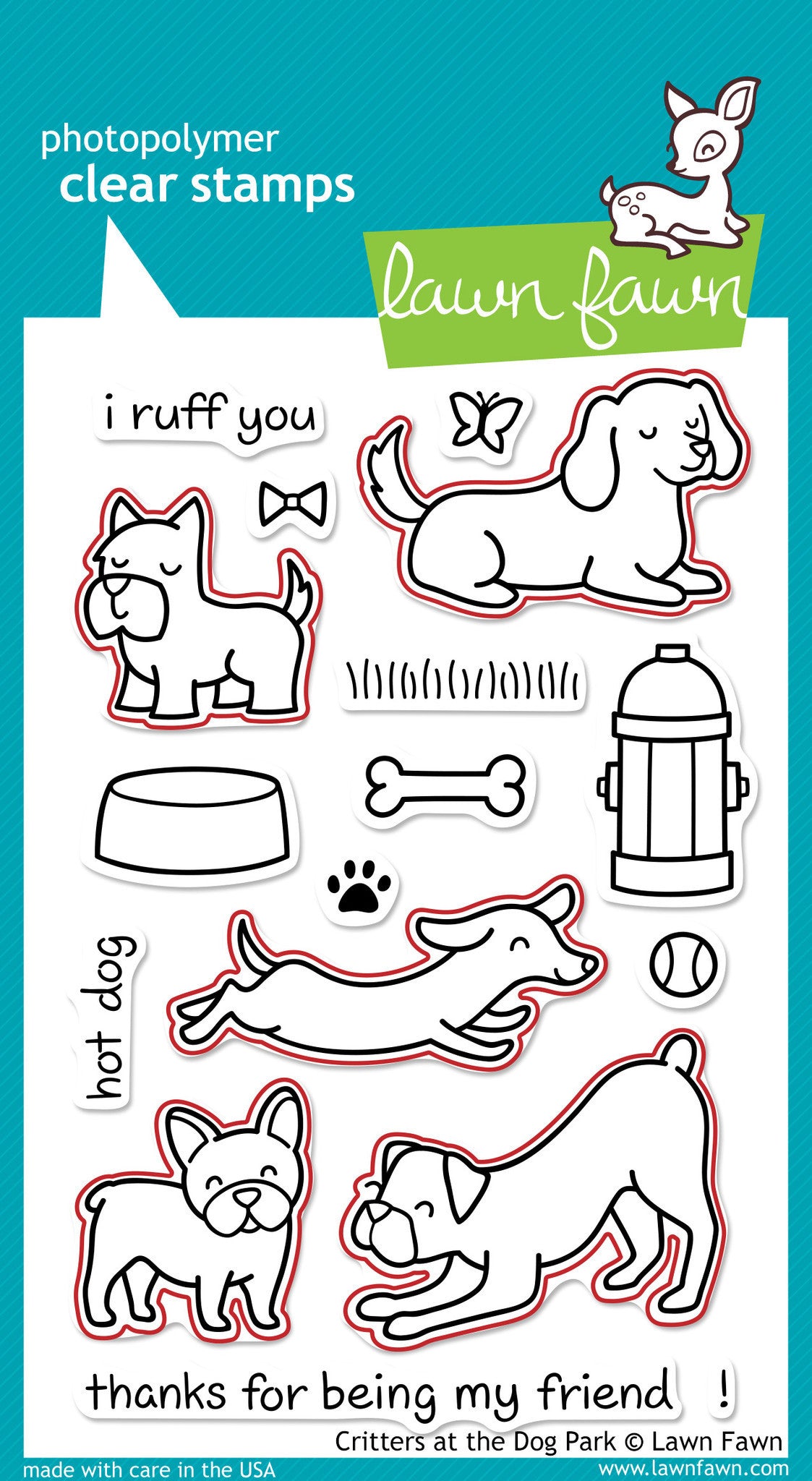 critters at the dog park lawn cuts