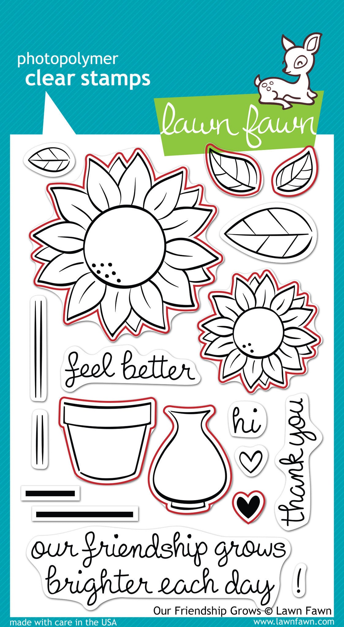 our friendship grows lawn cuts