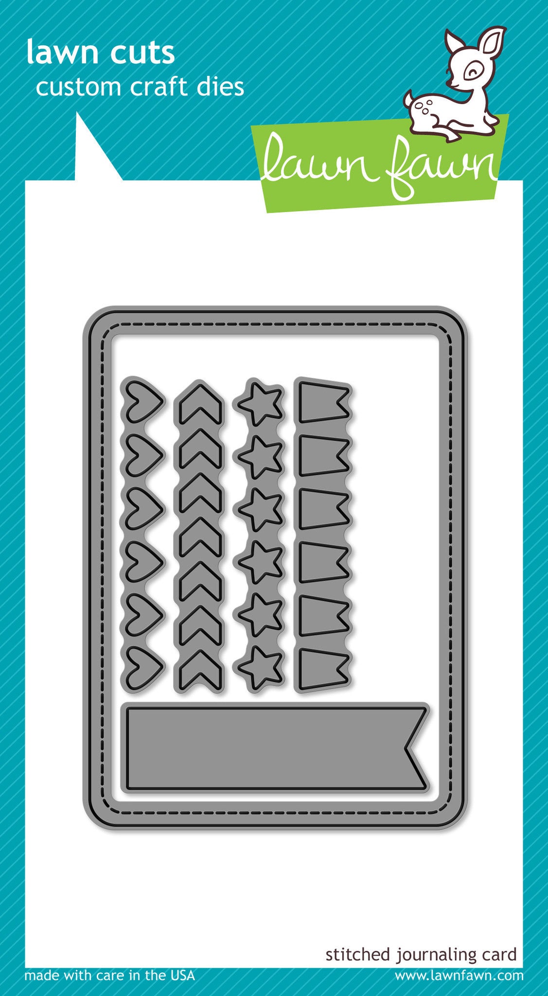 _stitched journaling card_