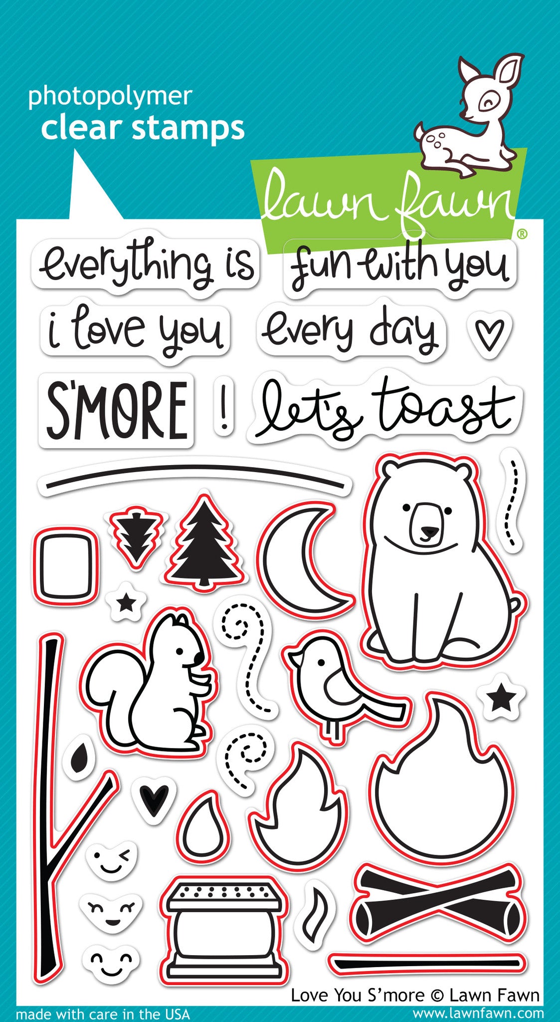 love you s'more lawn cuts