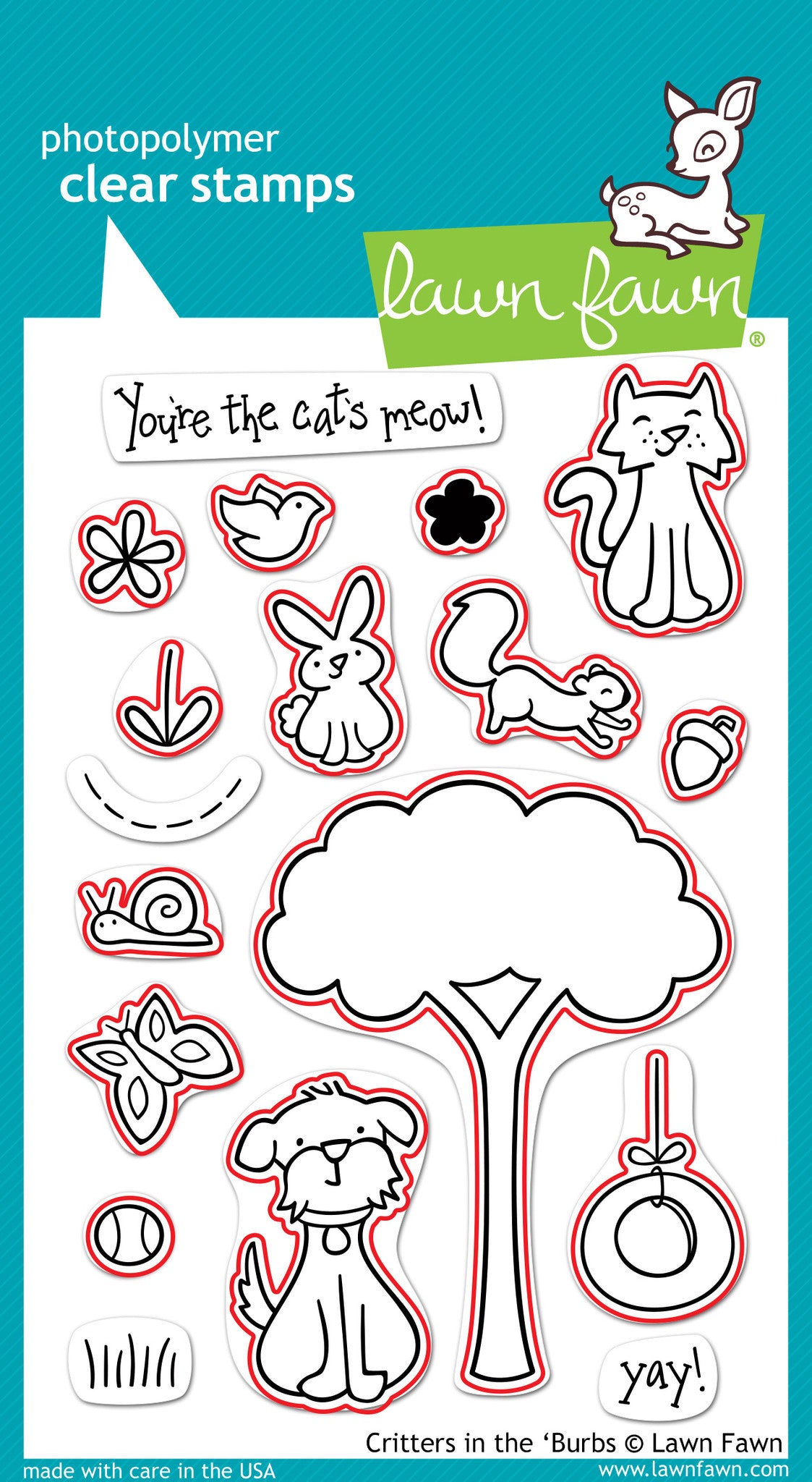 critters in the 'burbs lawn cuts