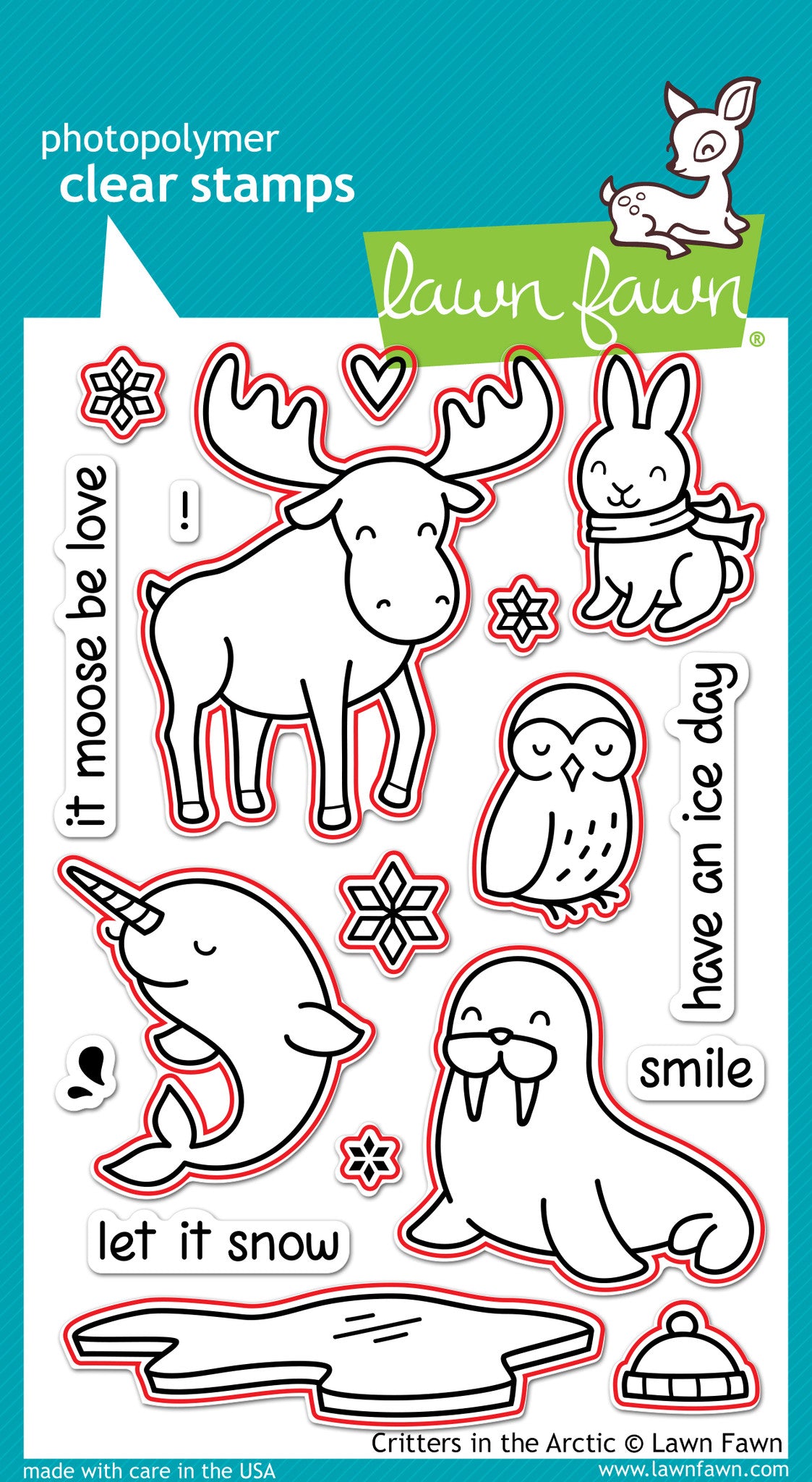 critters in the arctic lawn cuts