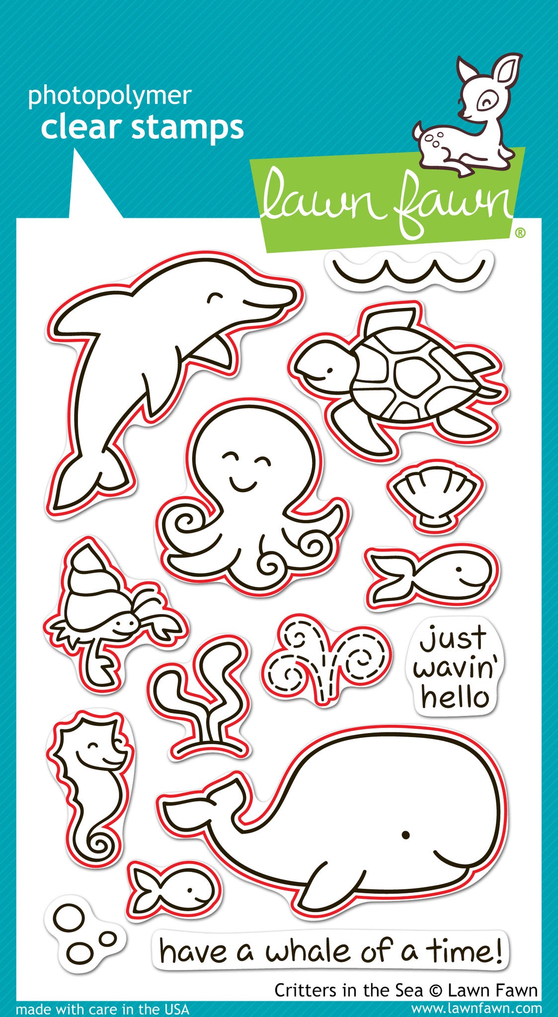 critters in the sea lawn cuts