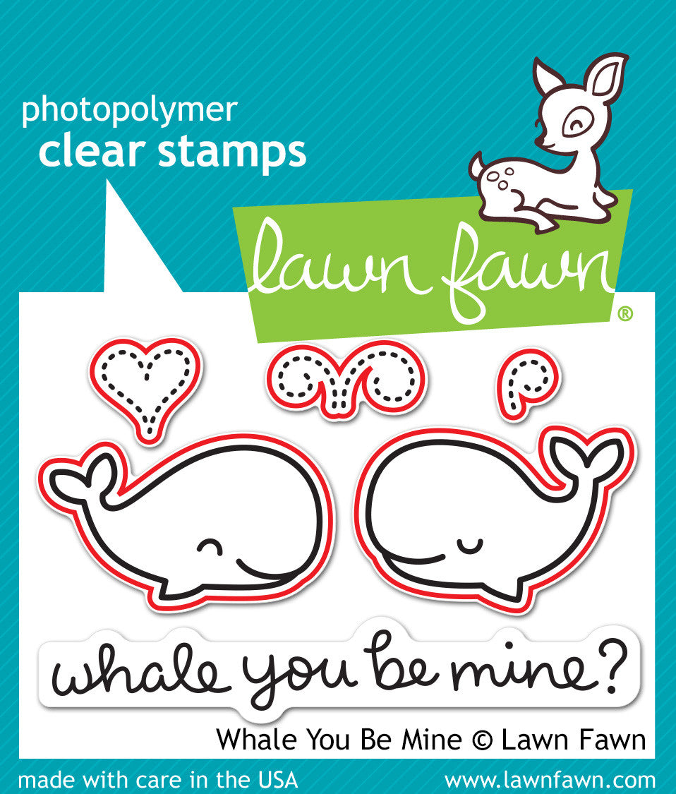 whale you be mine lawn cuts