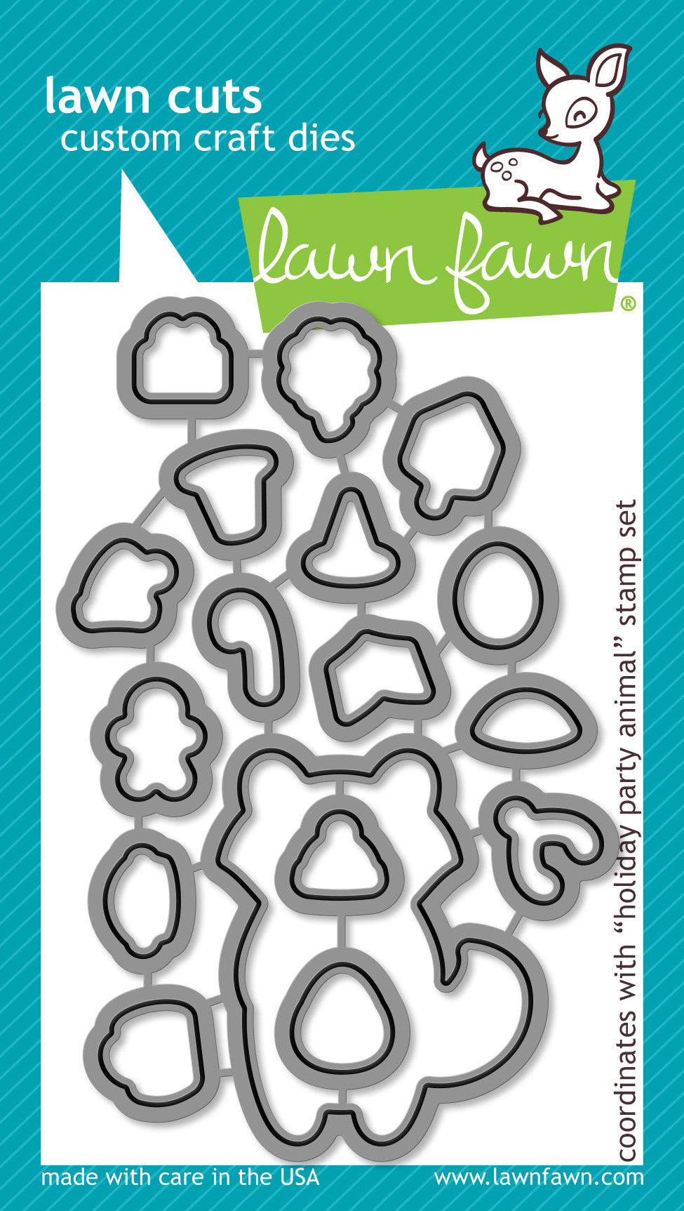 _holiday party animal lawn cuts_