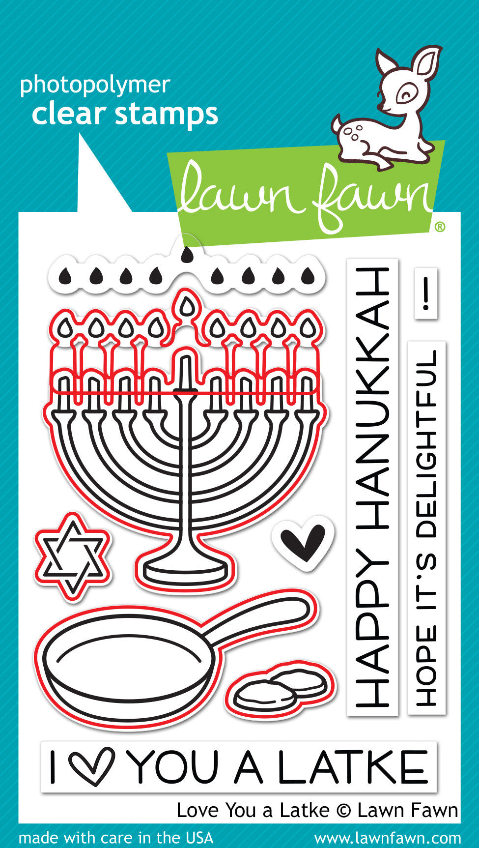 love you a latke lawn cuts