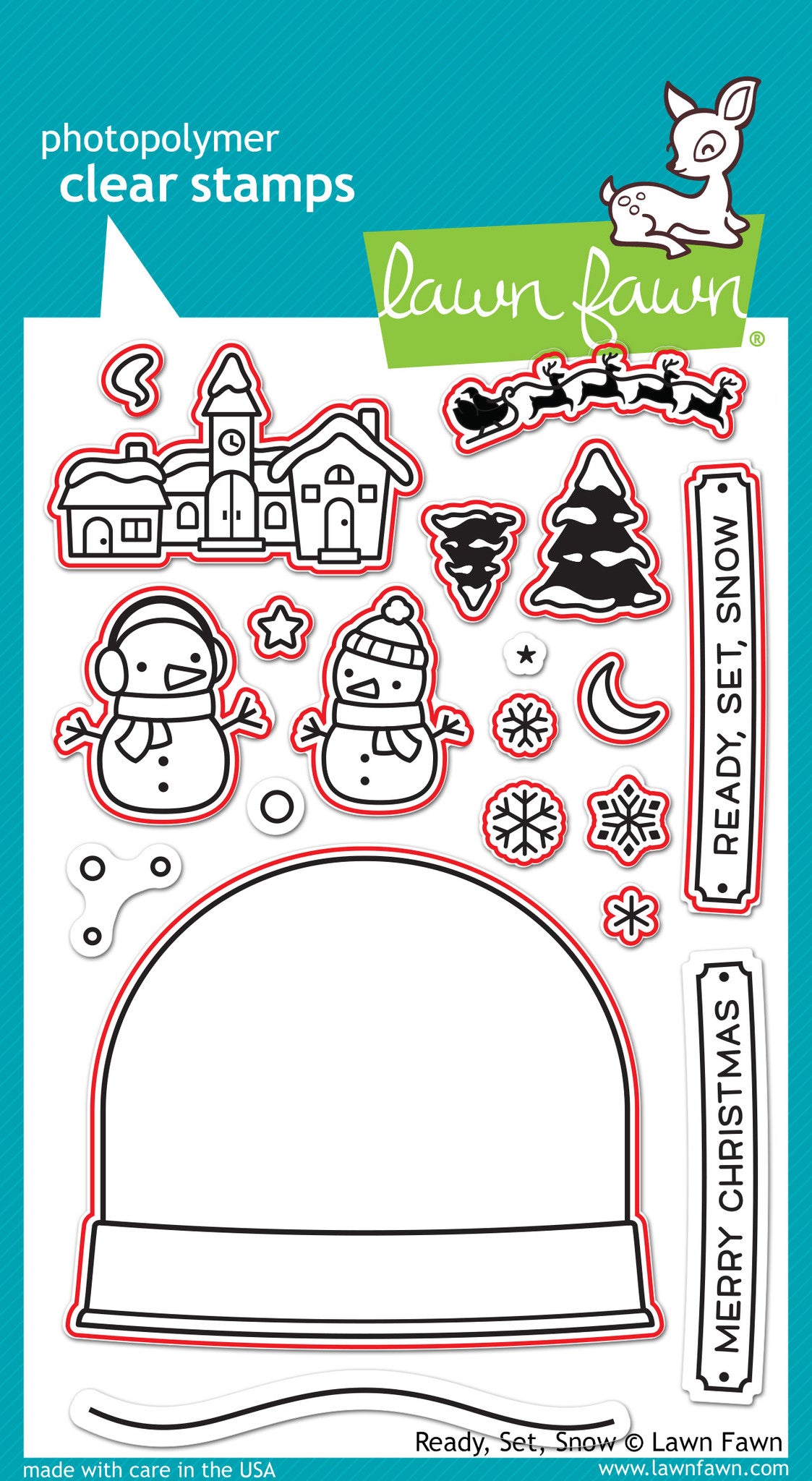 ready, set, snow lawn cuts