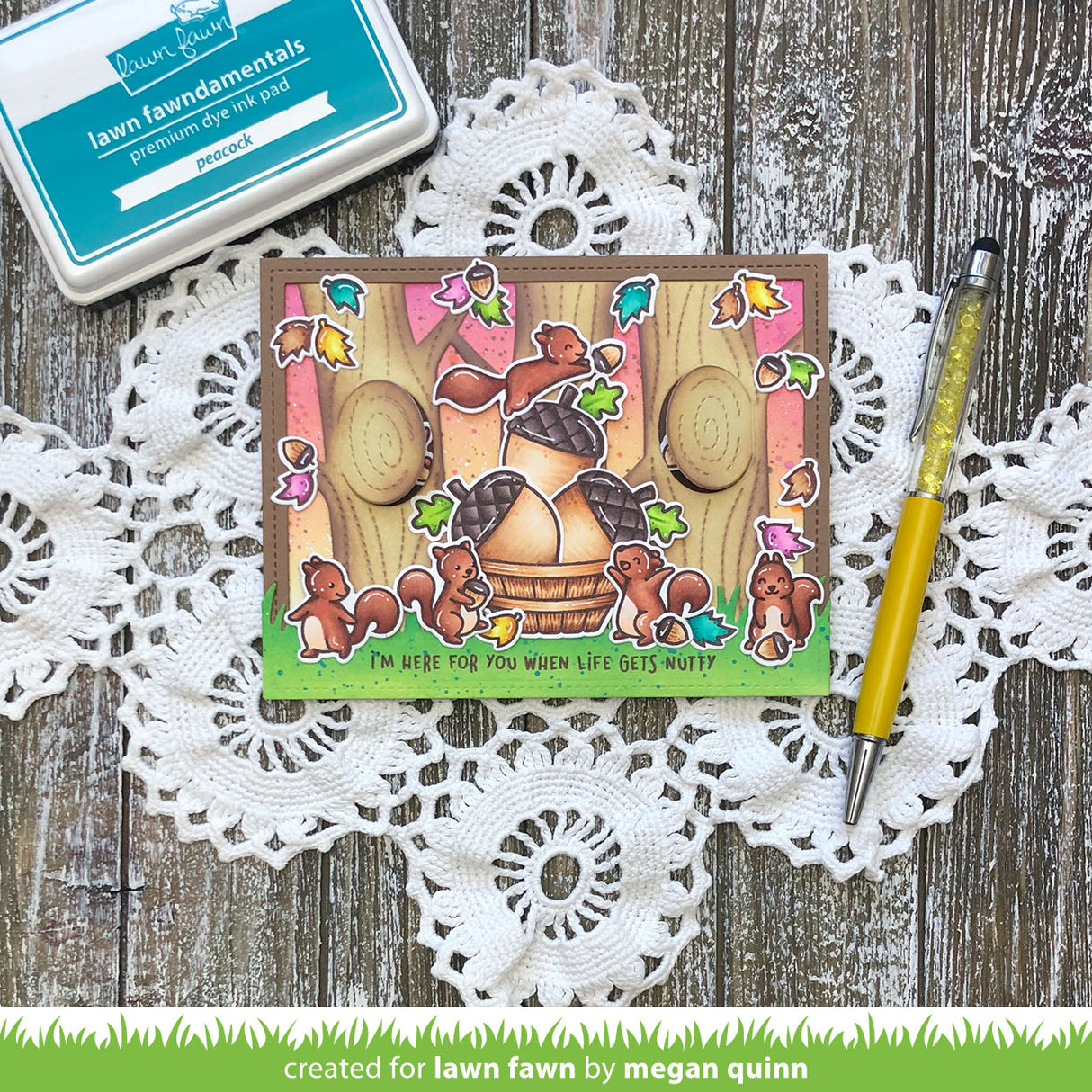 lift the flap tree backdrop