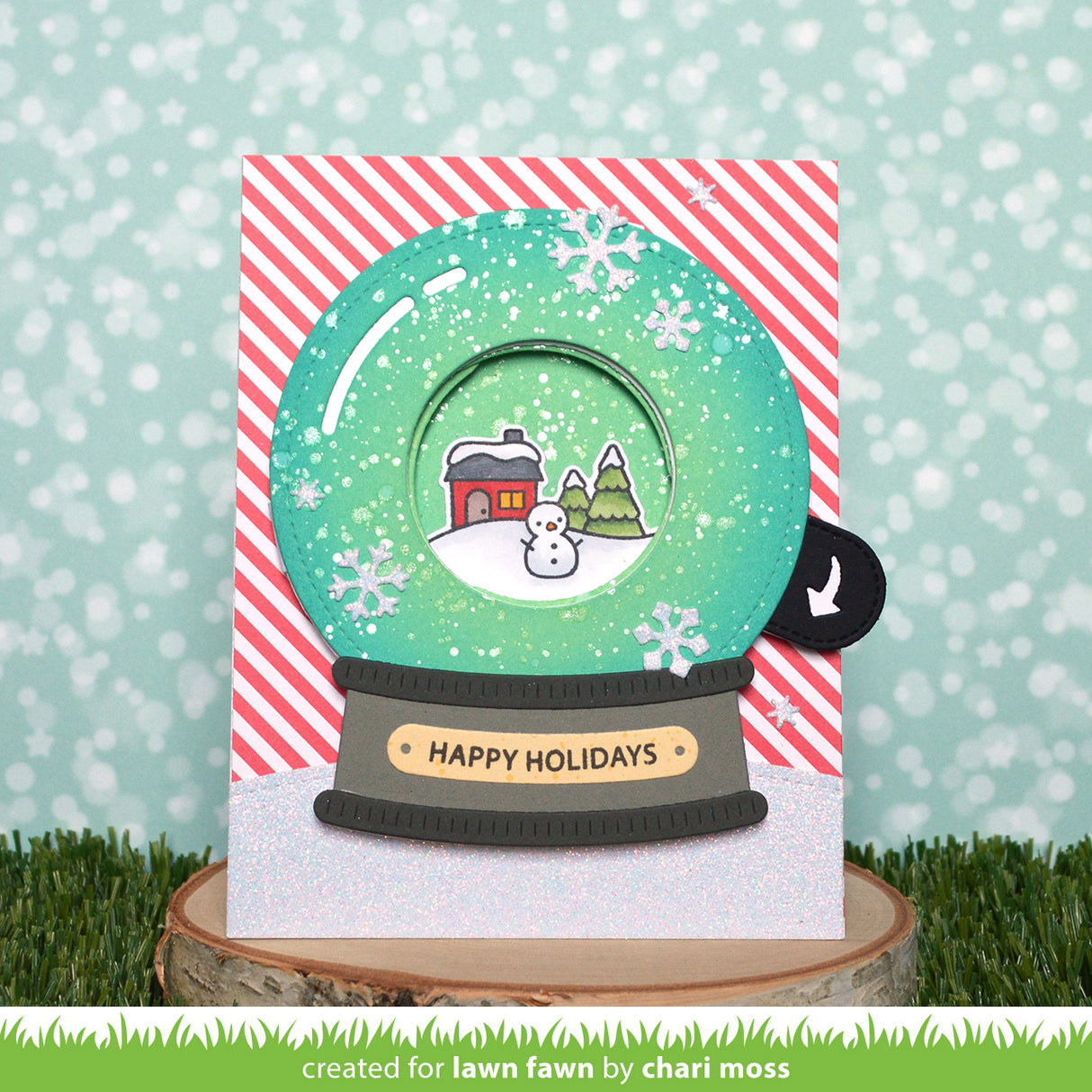 magic iris snow globe add-on