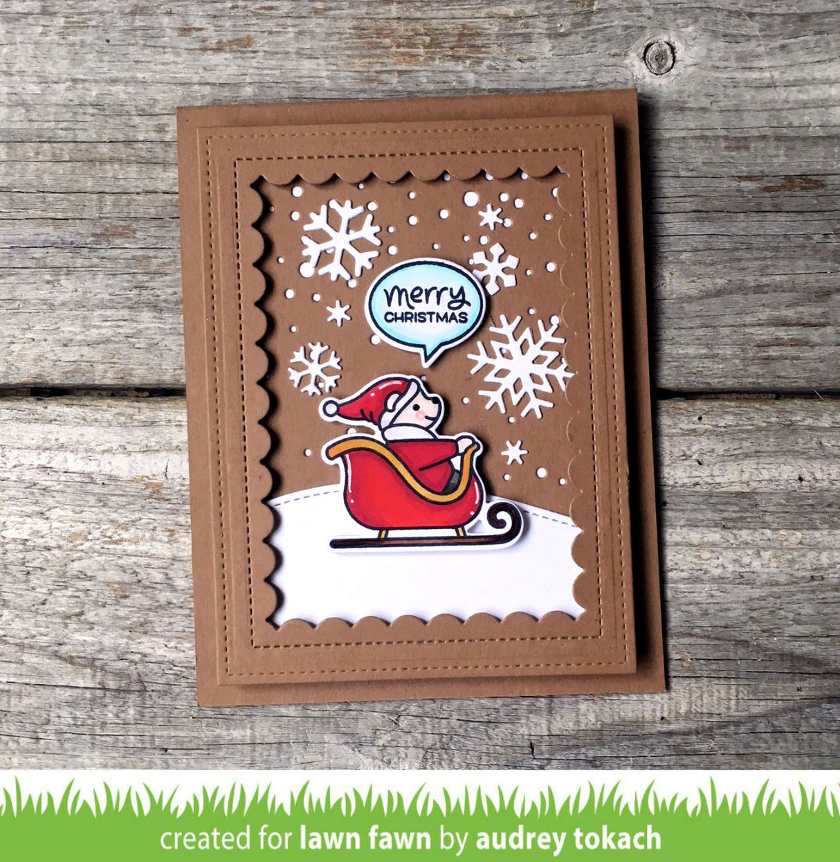 reverse stitched scalloped rectangle windows