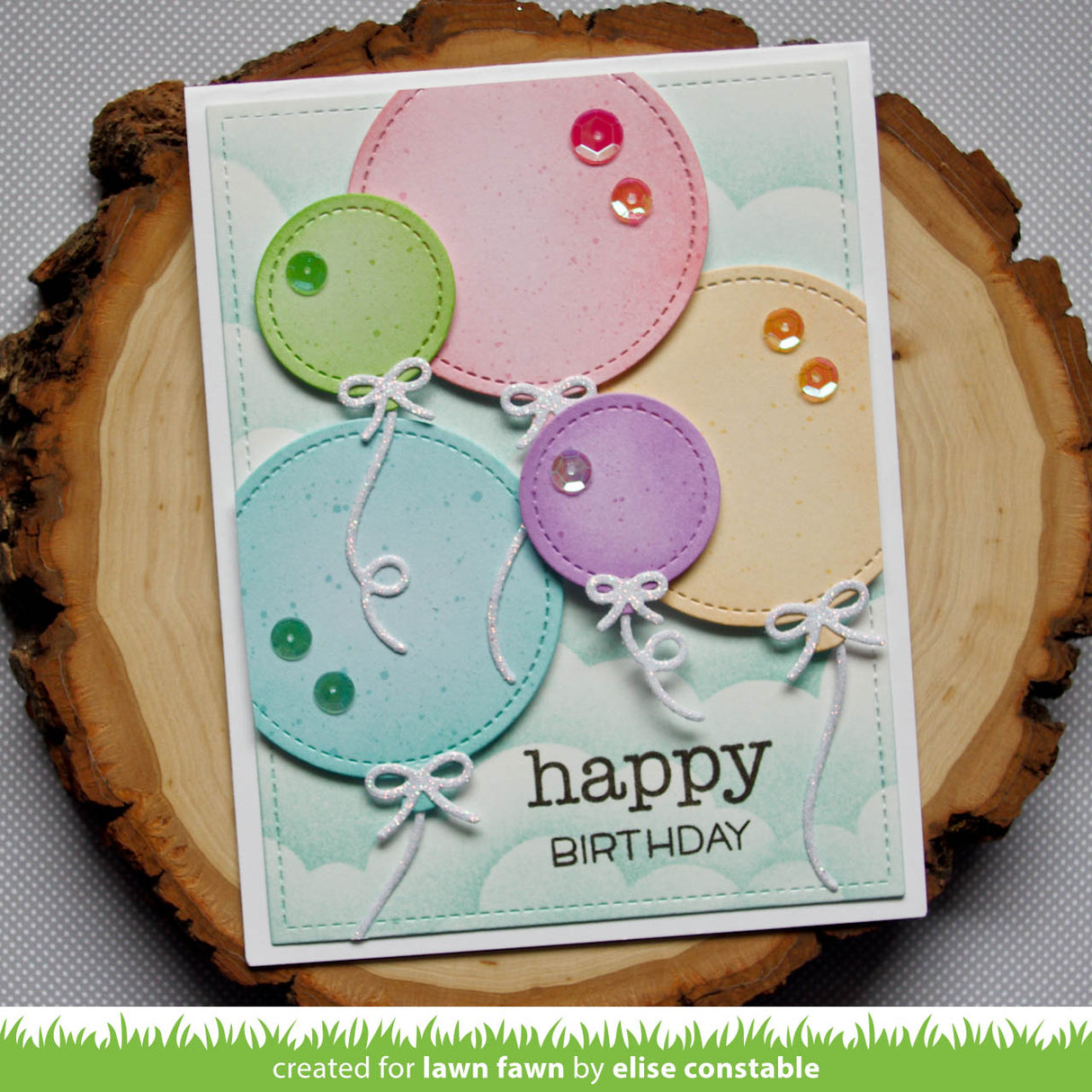 outside in stitched balloon stackables