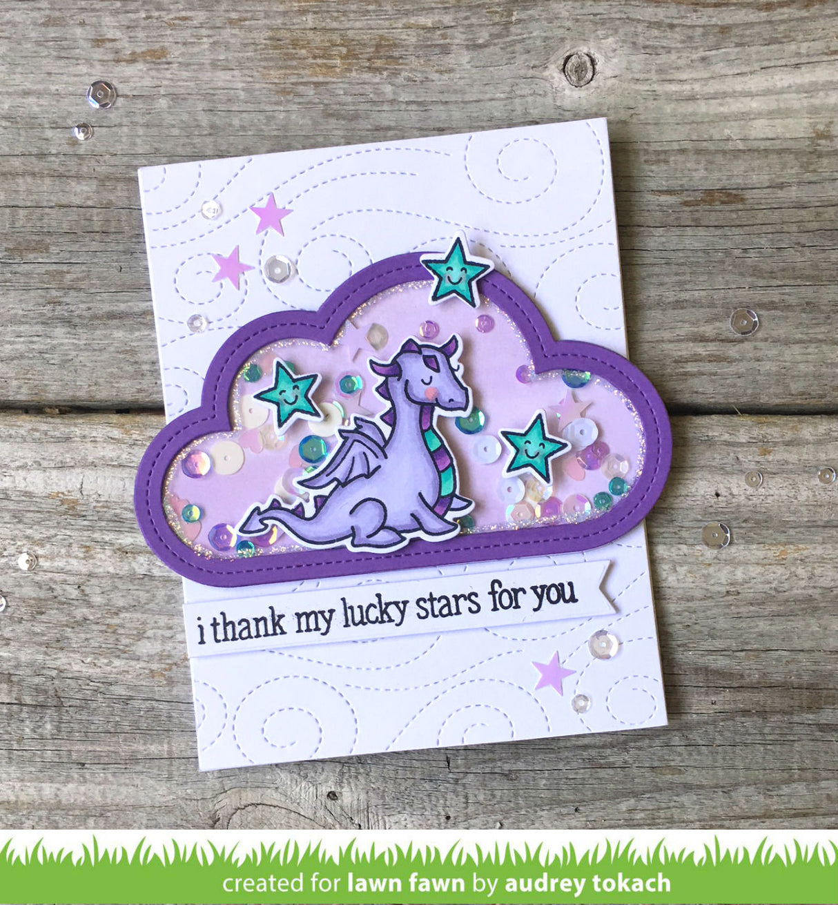 outside in stitched cloud stackables