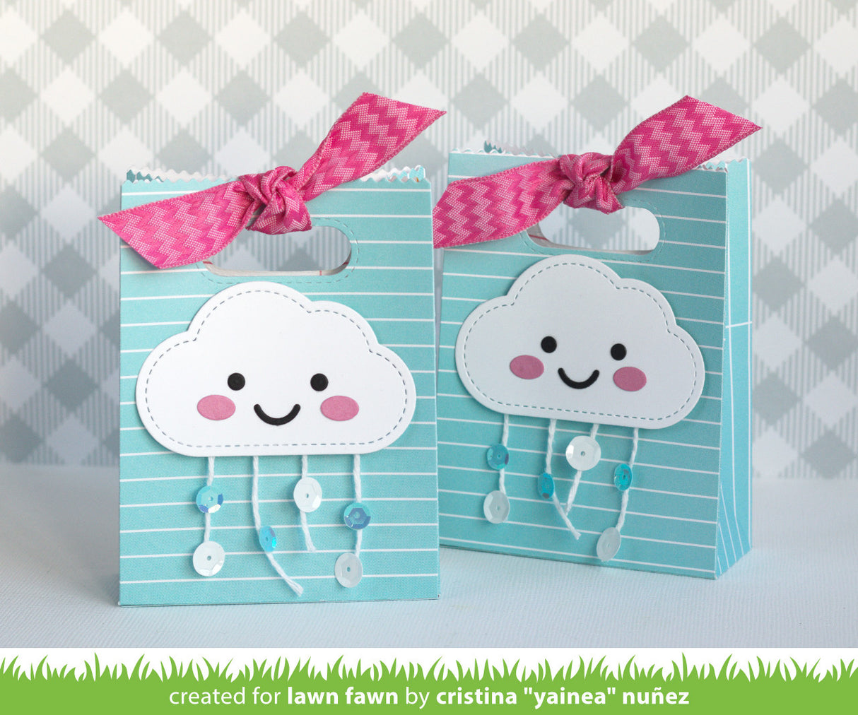 outside in stitched cloud stackables