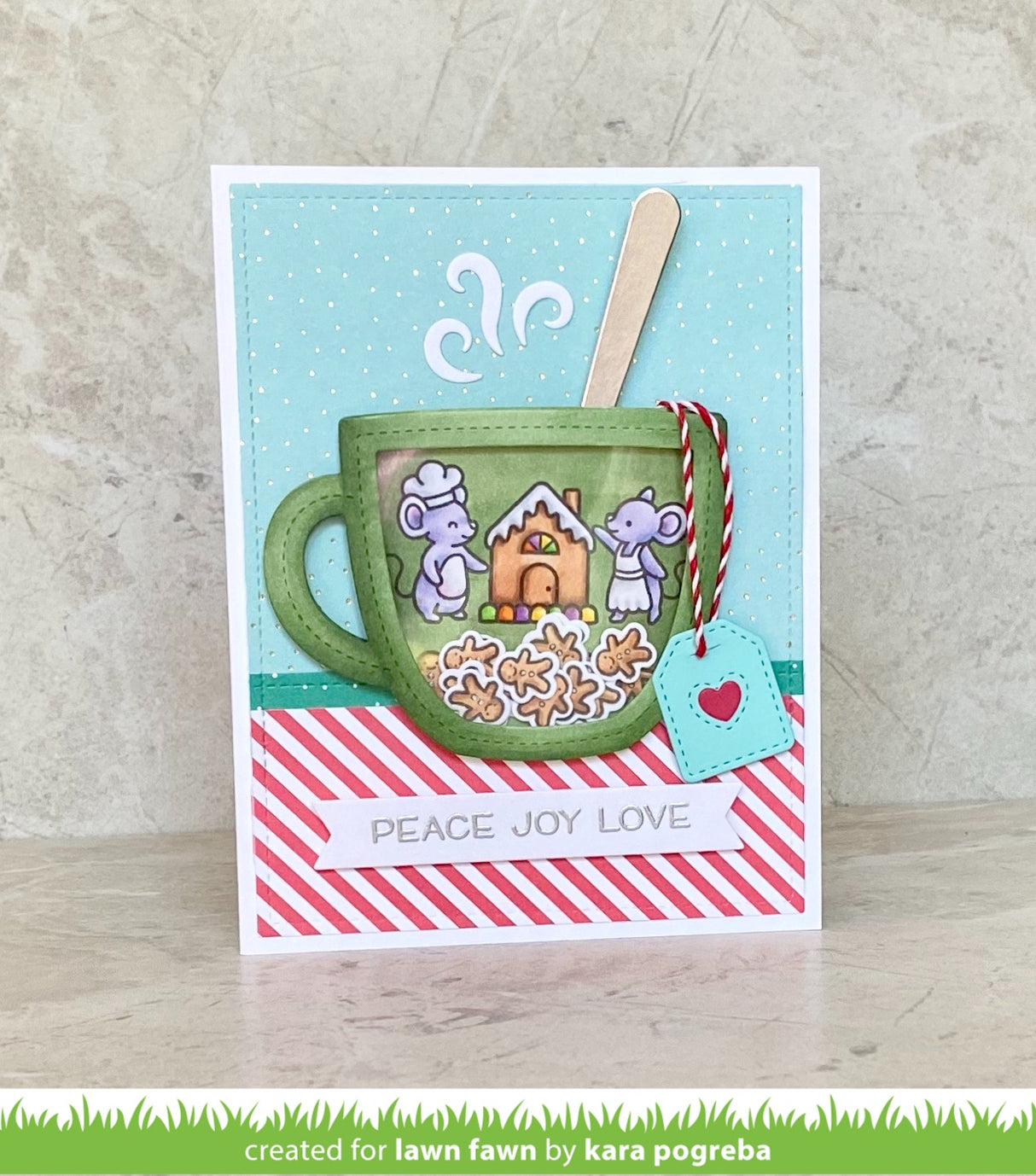 outside in stitched mug