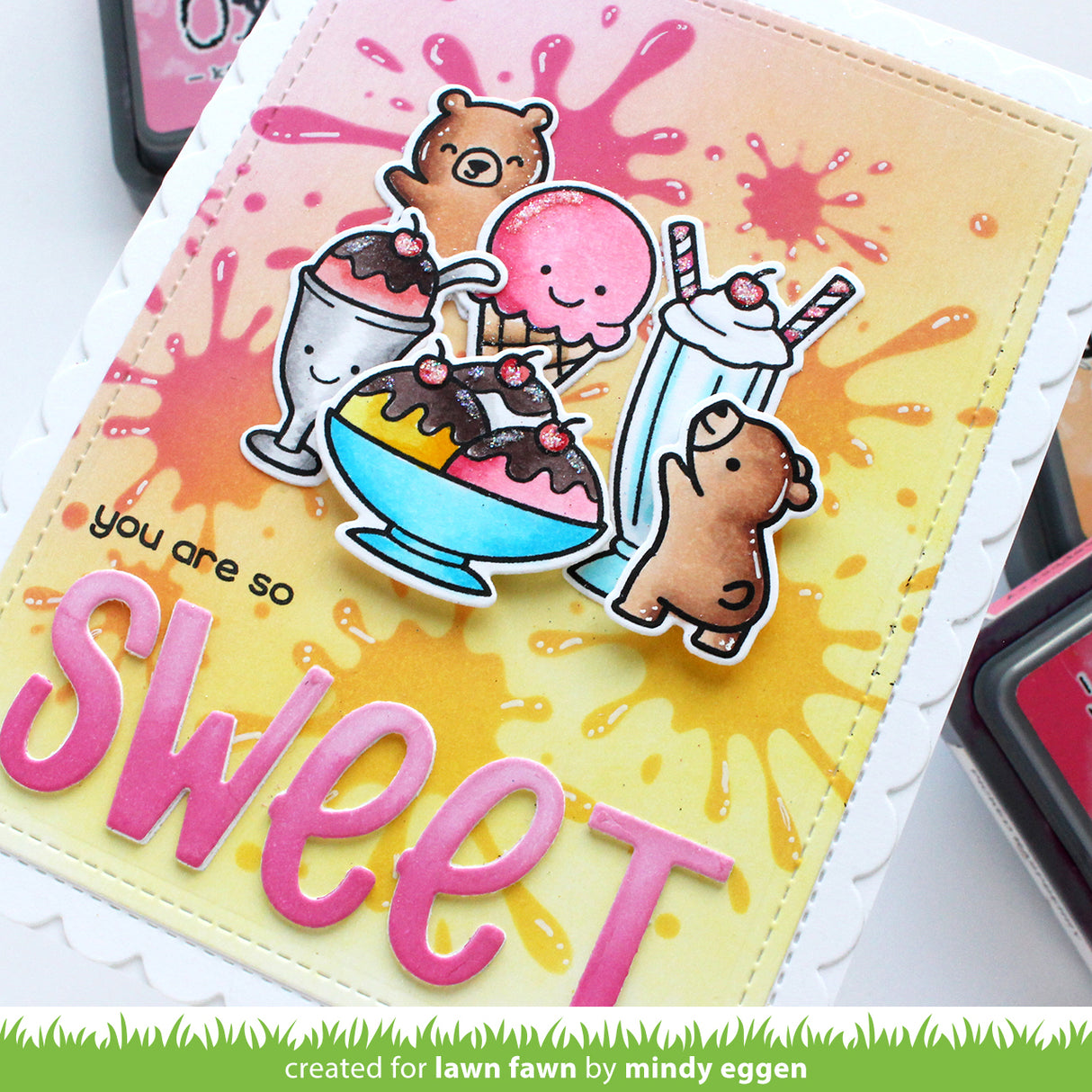 paint splatter background stencil