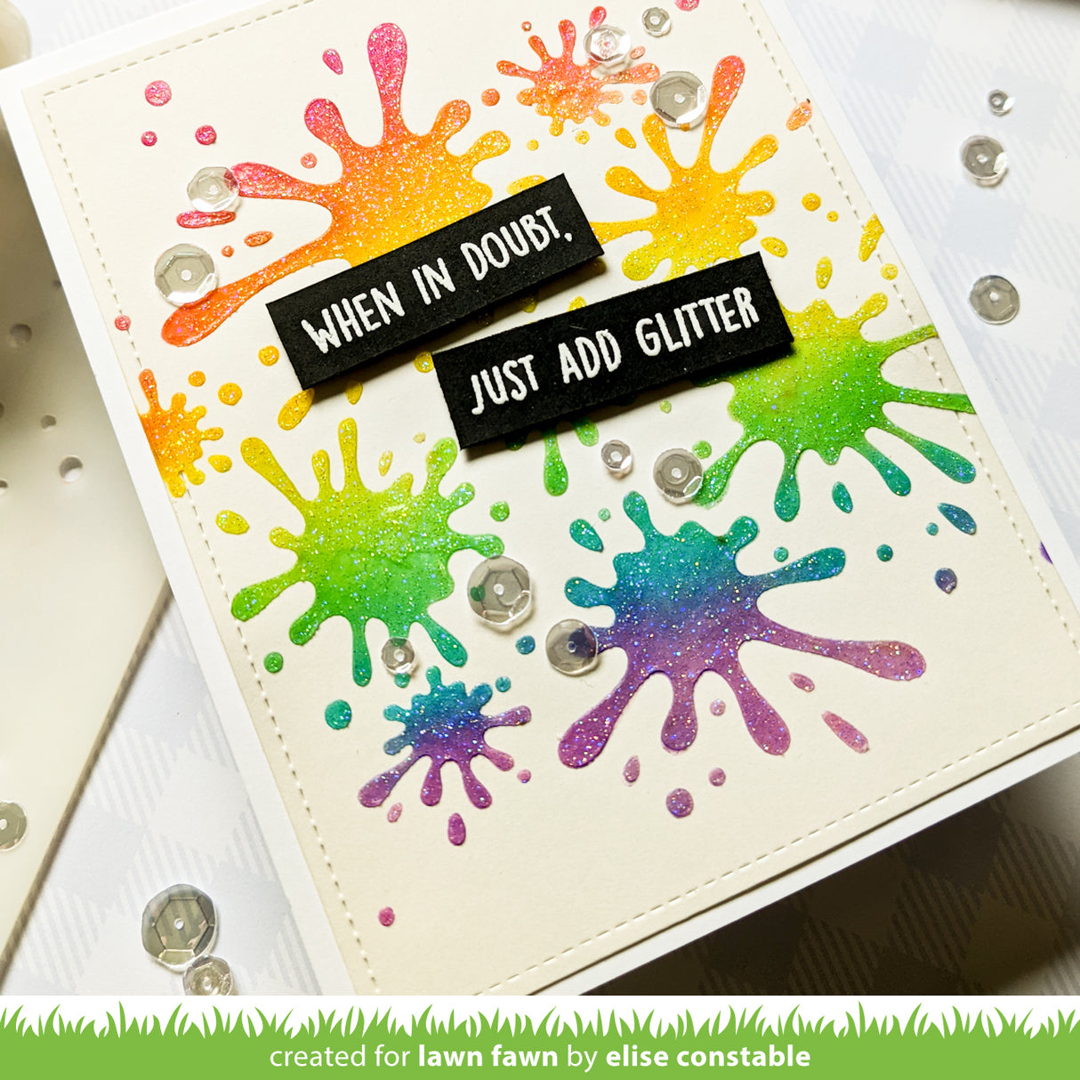 paint splatter background stencil