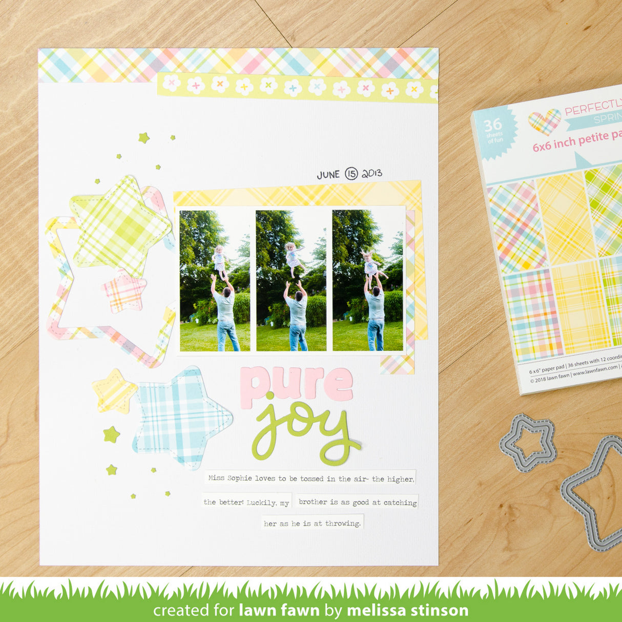 stitched star frames