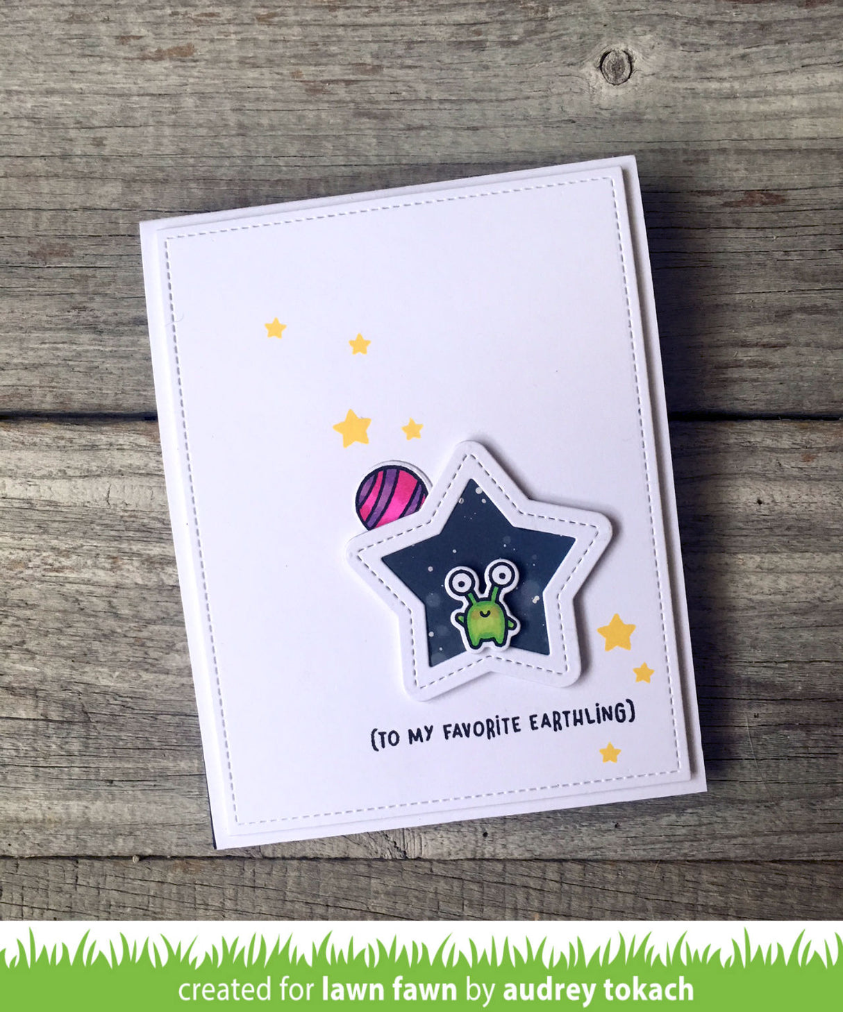 stitched star frames