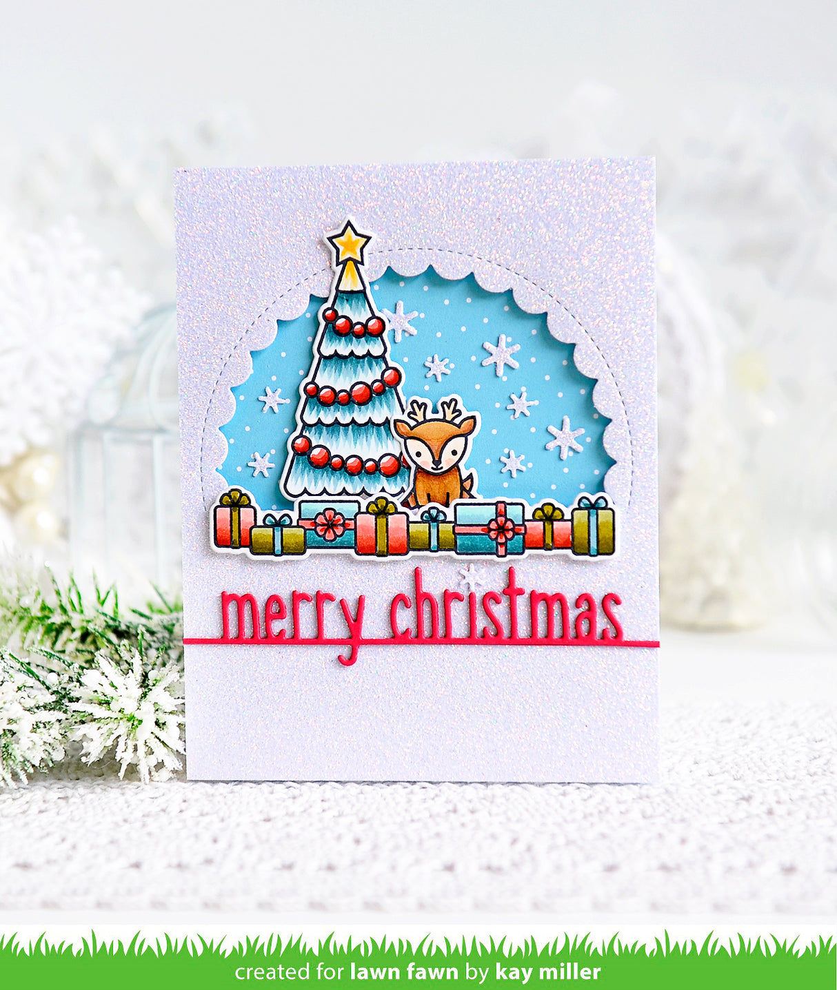 _merry christmas line border_