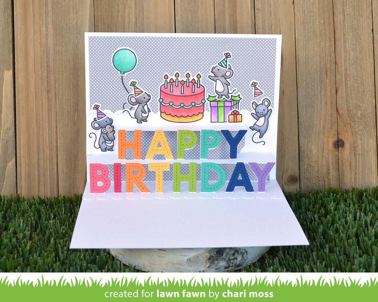 pop-up happy birthday