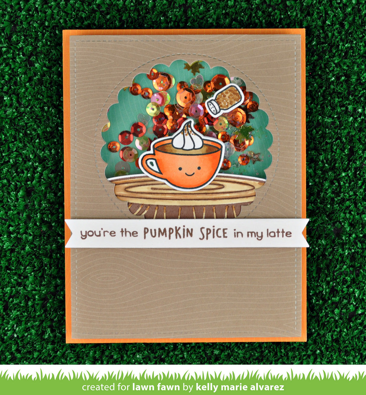 outside in stitched scalloped circle stackables