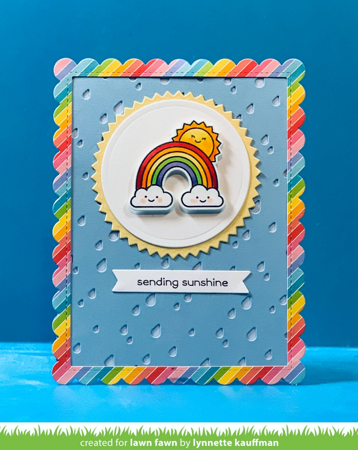 rainy backdrop: portrait