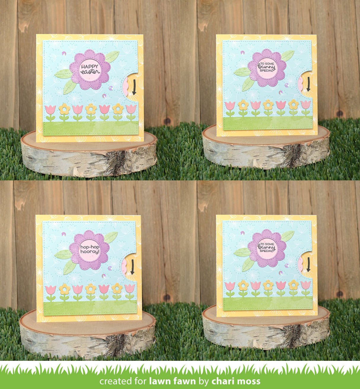 _reveal wheel circle add-on frames: flower and sun_