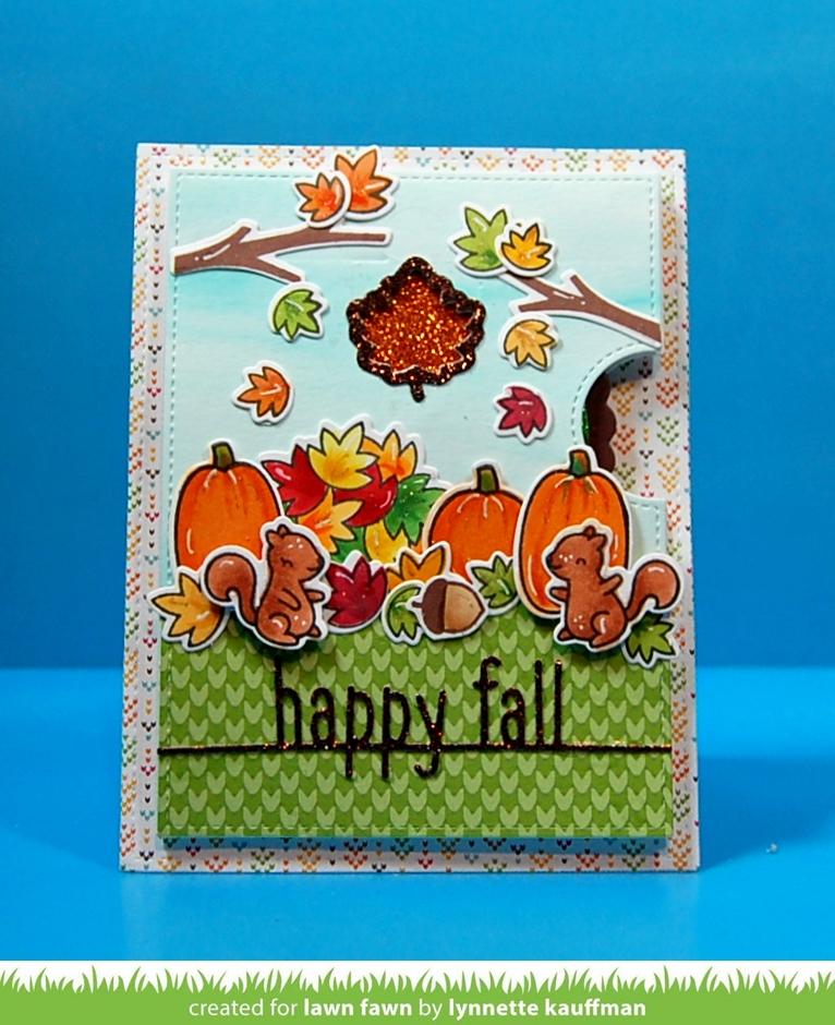 happy fall line border