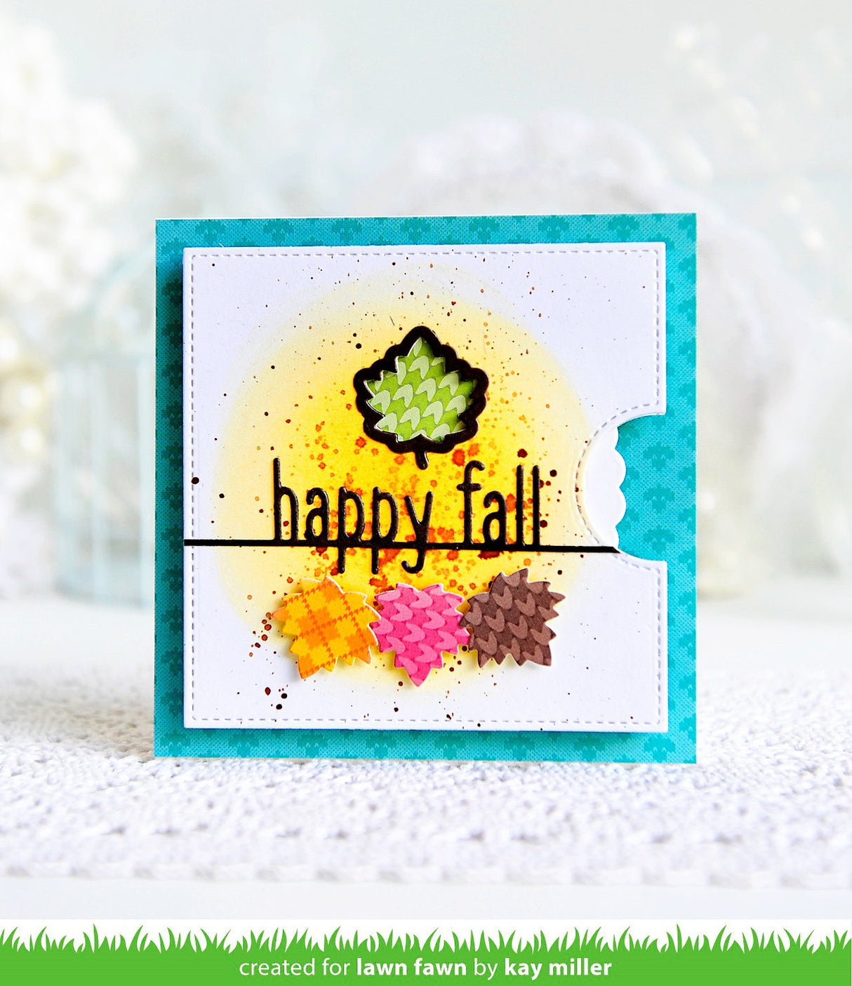 happy fall line border