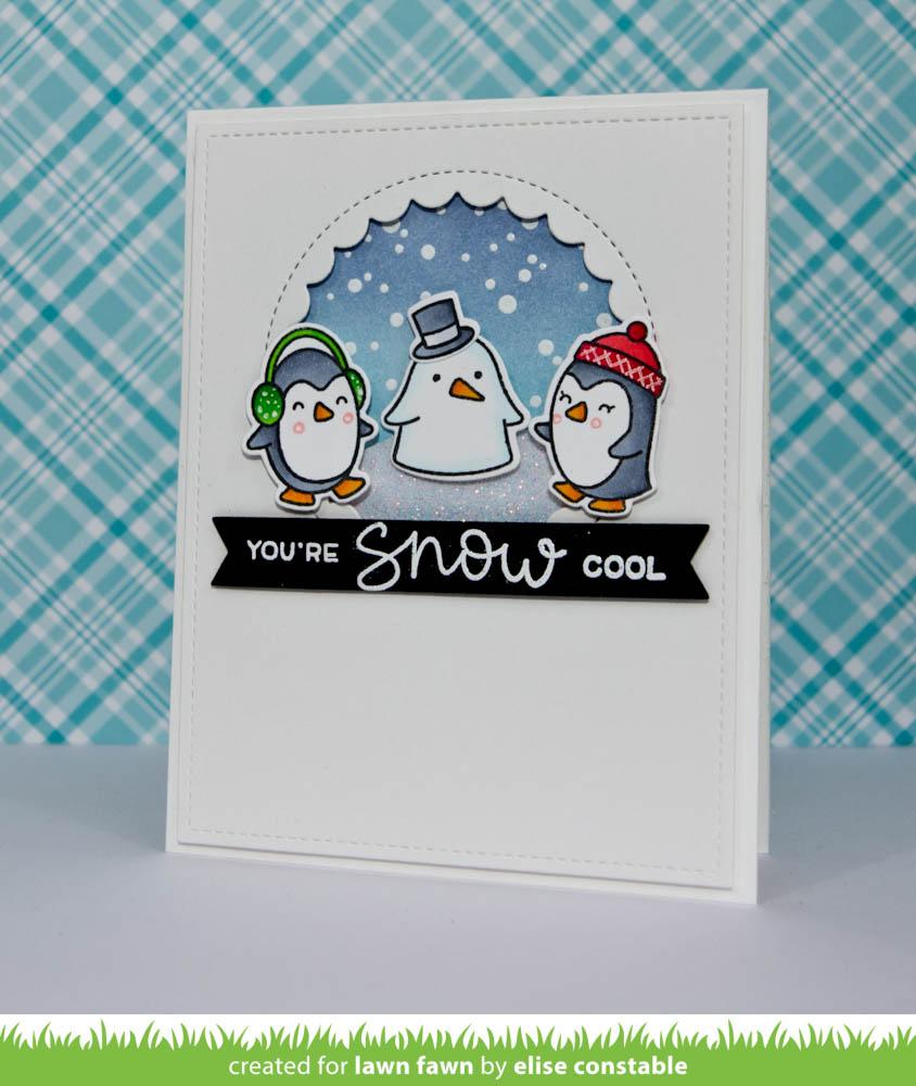 reverse stitched scalloped circle windows