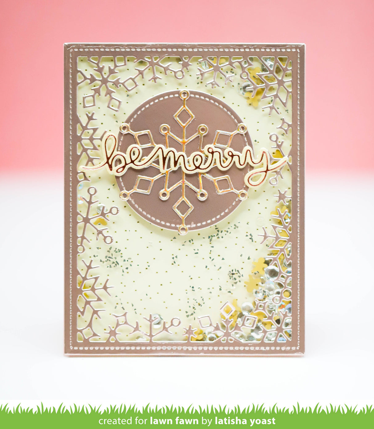 snow flurries backdrop