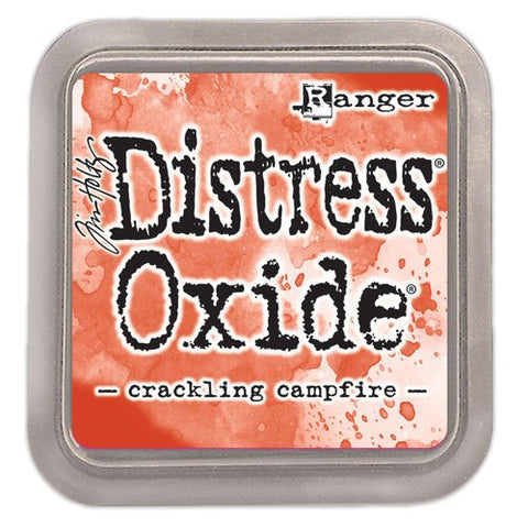 distress oxide - crackling campfire