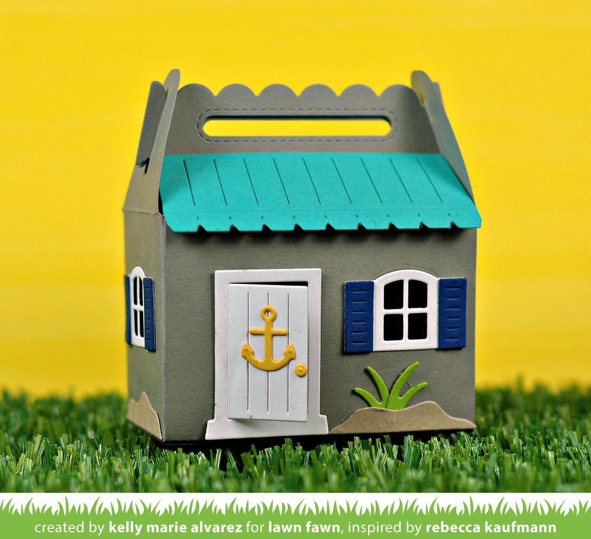 scalloped treat box beach house add-on