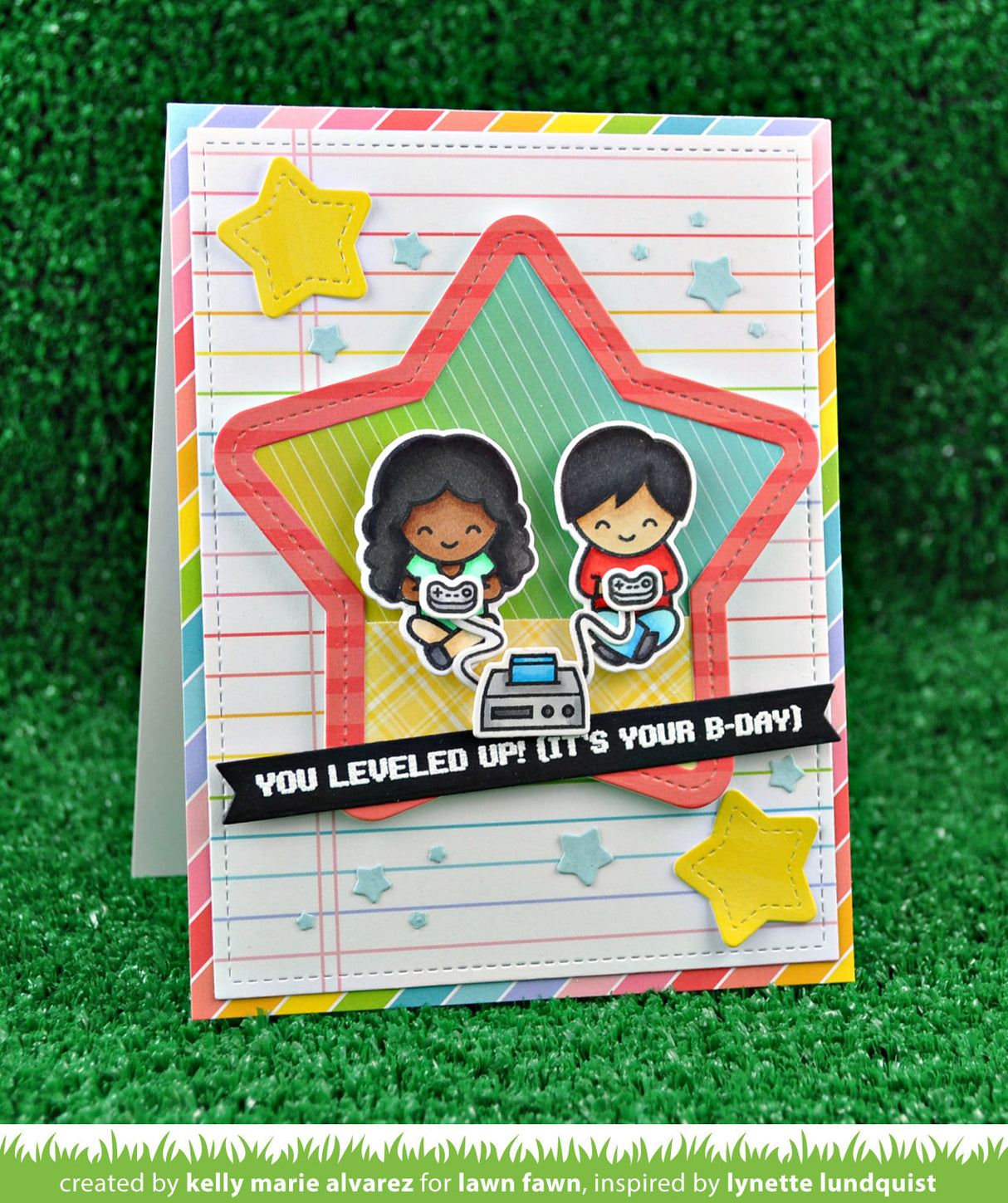 stitched star frames