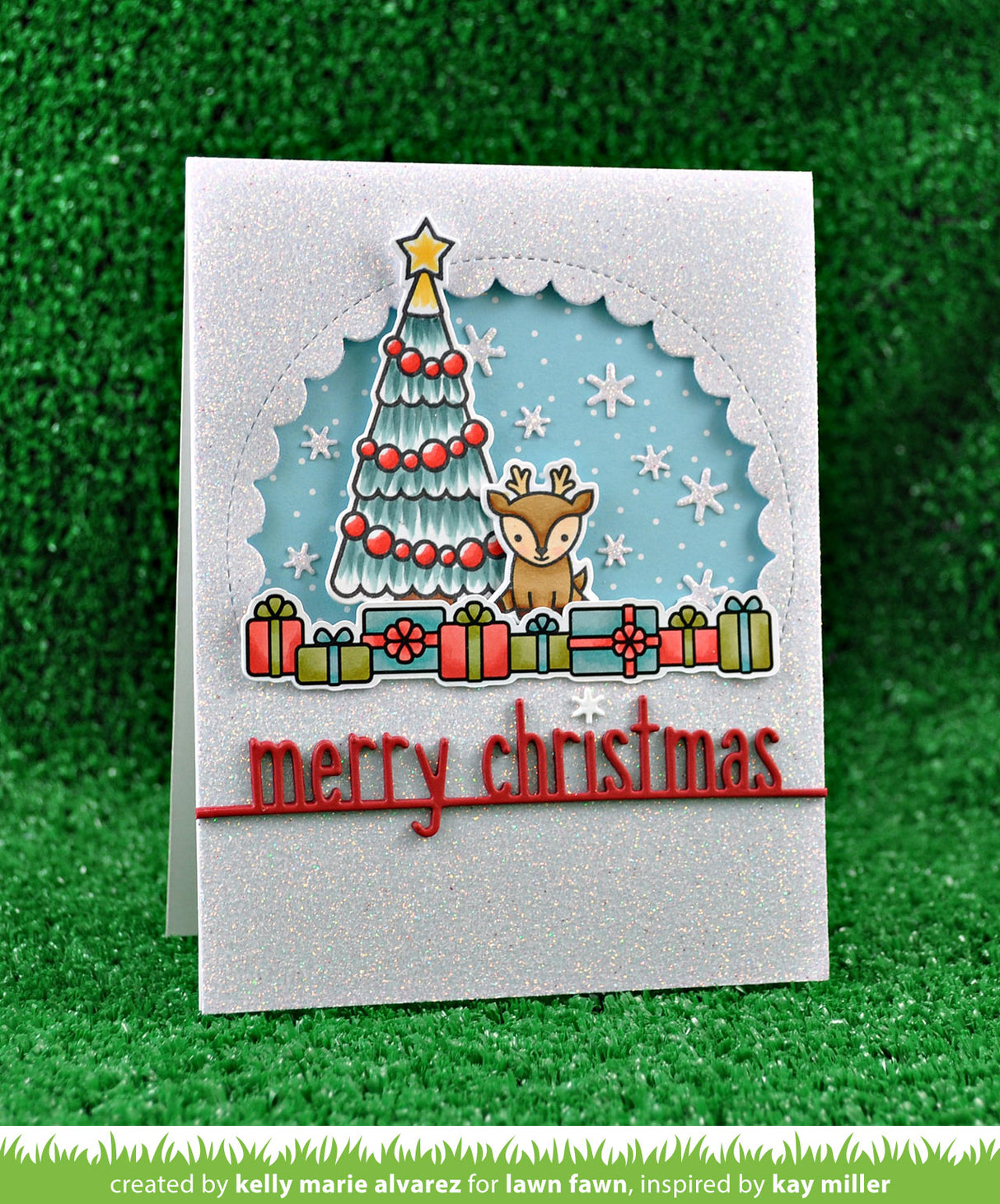 _merry christmas line border_